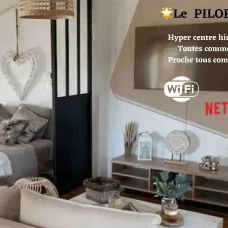 Le Pilori - Centre Historique, En Face Du Musee Du Pilori, A 2Mn A Pied De L'Hyper Centre Et Proche Toutes Commodites, Wifi-Netflix Ньор Экстерьер фото